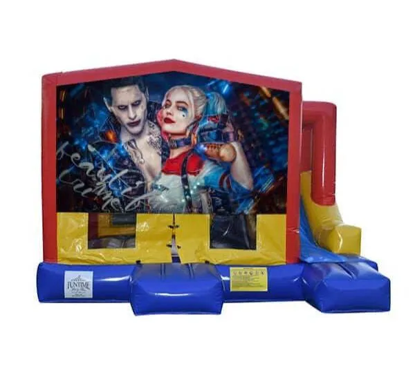 Harley Quinn Small External Slide Jumping Castle