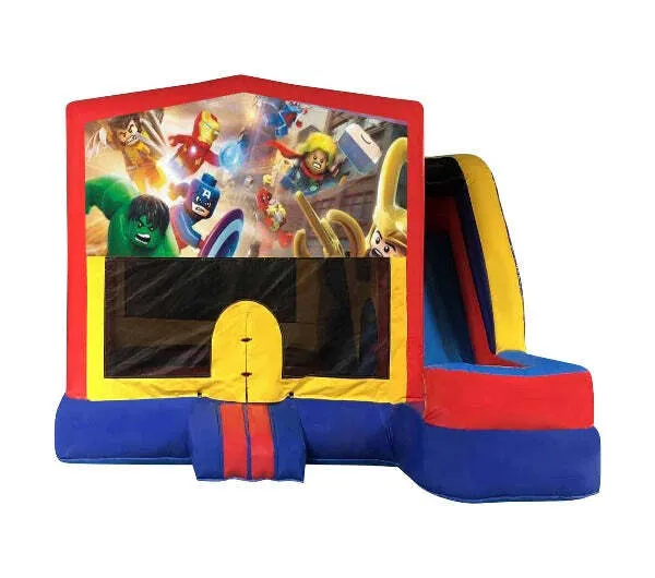 Lego Wars Medium External Slide Combo Jumping Castle