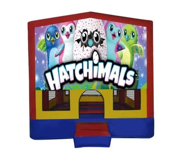 Hatchimals Small Square Jumping Castle