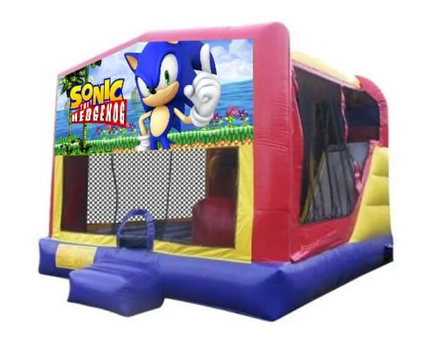 Sonic Extra Large Combo Jumping Castle