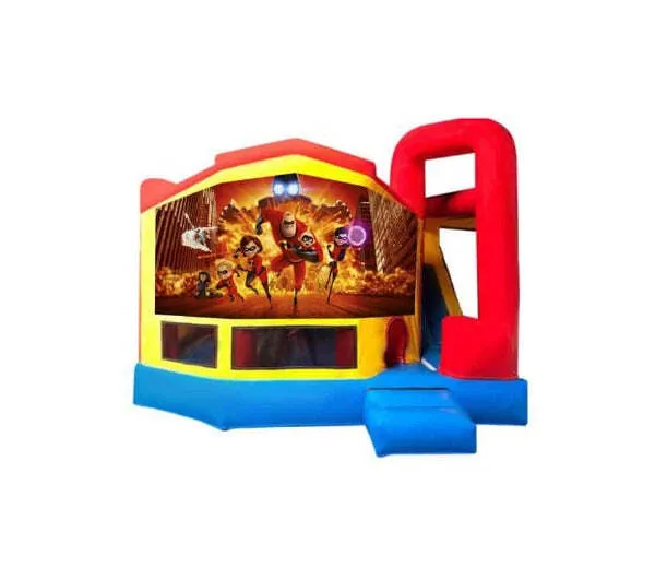 Incredibles Medium Internal Slide Jumping Castle