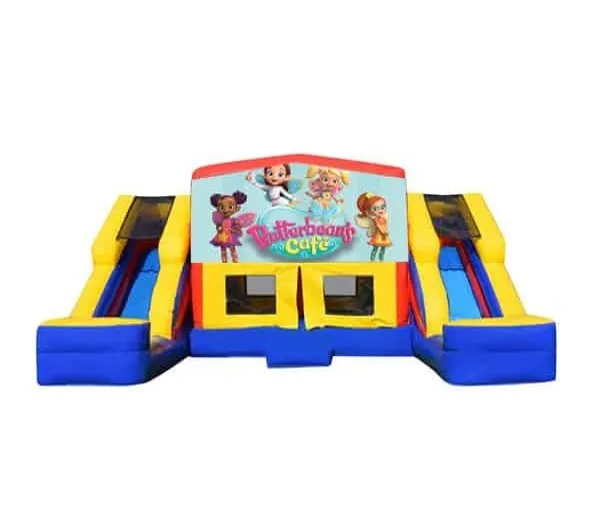 Butterbeans Cafe Double Mega Combo Jumping Castle
