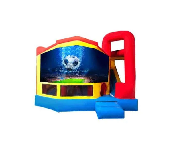 Soccer Medium Internal Slide Jumping Castle