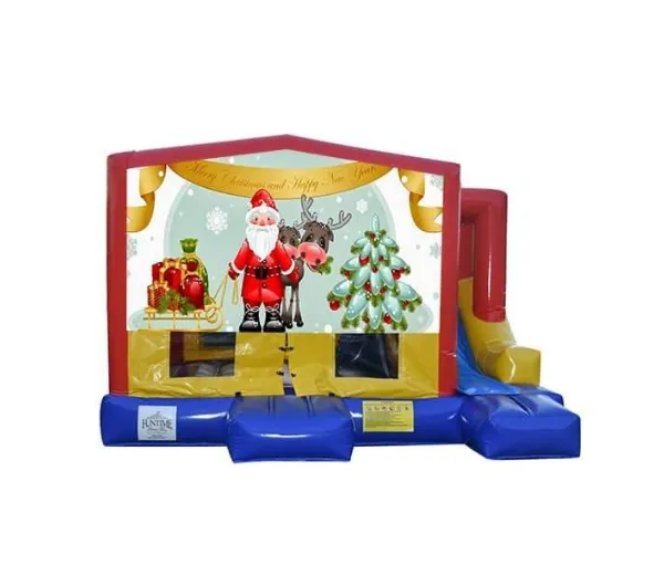 Christmas #7 Small External Slide Jumping Castle