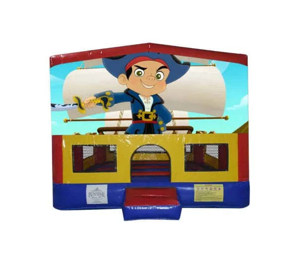 Jake and the Neverland Pirates Small Square Jumping Castle