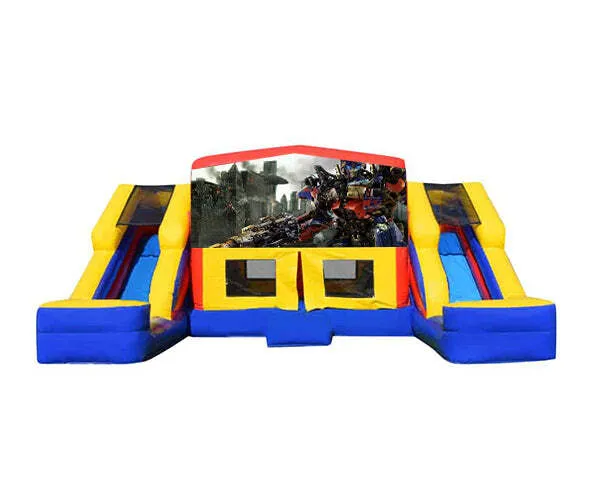Transformers Double Mega Combo Jumping Castle