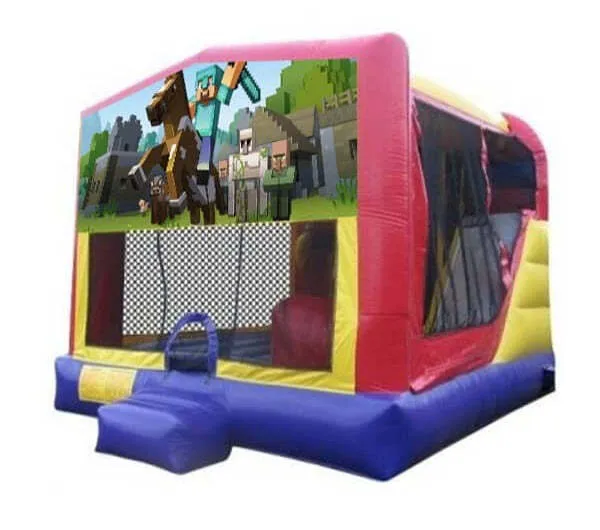 Minecraft Extra Large Combo Jumping Castle