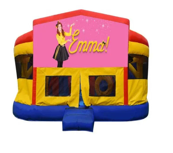 Emma Double Super Drop Combo Jumping Castle