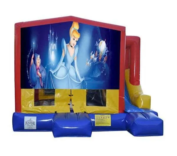 Cinderella Small External Slide Jumping Castle