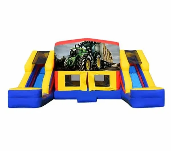 John Deere - Farming Double Mega Combo Jumping Castle