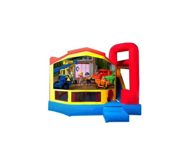 Bob The Builder Medium Internal Slide Jumping Castle