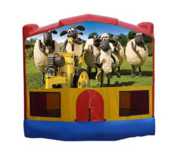 Shaun the Sheep Small Combo Jumping Castle