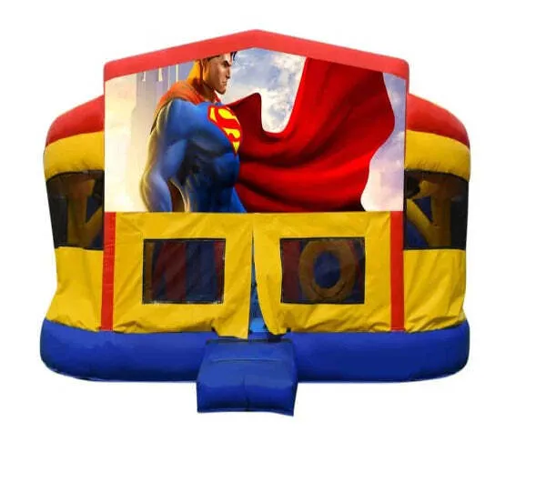 Superman Double Super Drop Combo Jumping Castle
