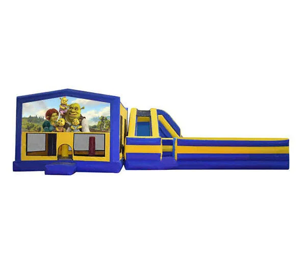 Shrek Obstacle Mega Combo Jumping Castle