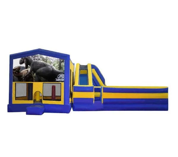 Jurassic Obstacle Mega Combo Jumping Castle