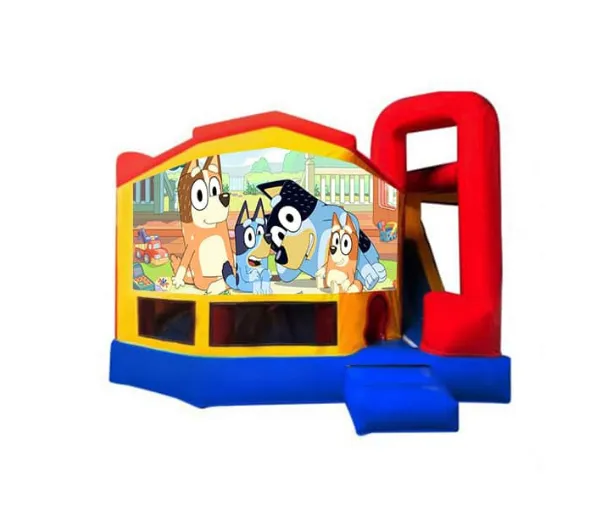 Bluey Medium Internal Slide Jumping Castle