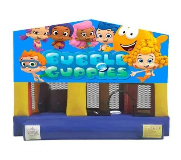Bubble Guppies Small Slide Jumping Castle