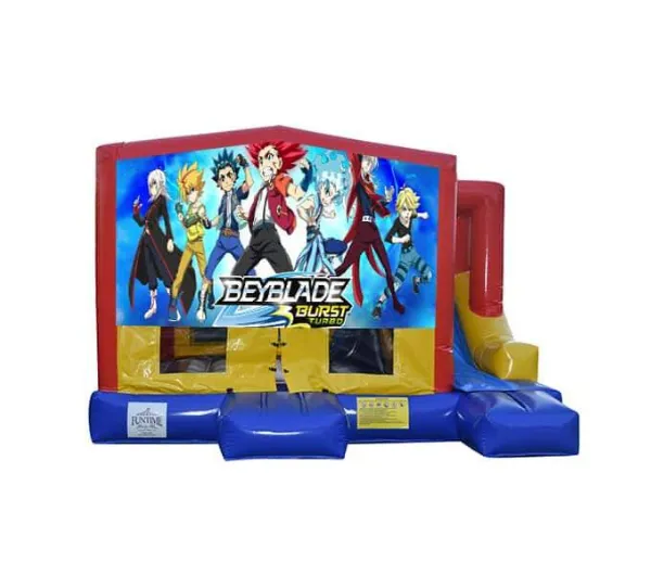 BeyBlade Small External Slide Jumping Castle