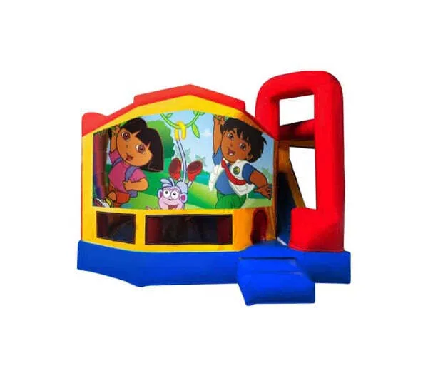 Dora Medium Internal Slide Jumping Castle