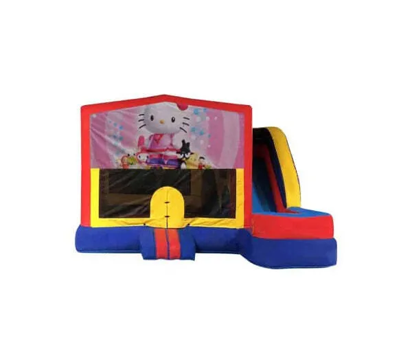 Hello Kitty Medium External Slide Jumping Castle