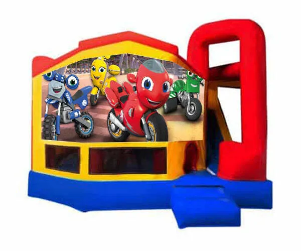 Ricky Zoom Medium Internal Slide Jumping Castle