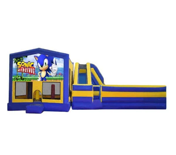 Sonic Obstacle Mega Combo Jumping Castle