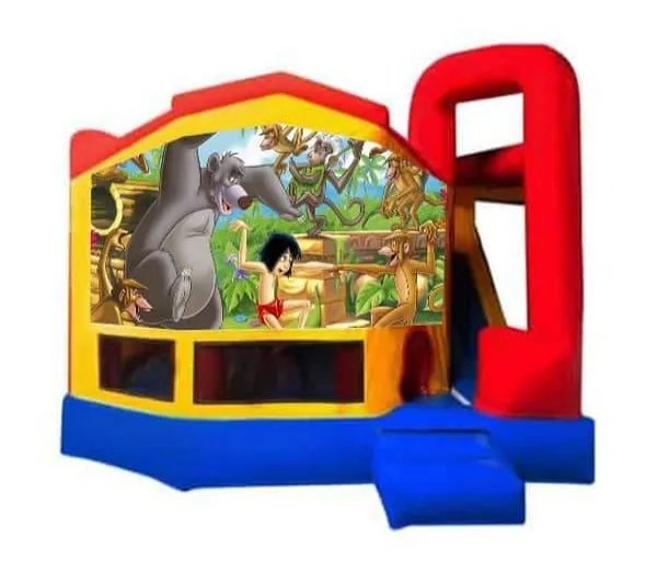 Jungle Book Medium Internal Slide Jumping Castle
