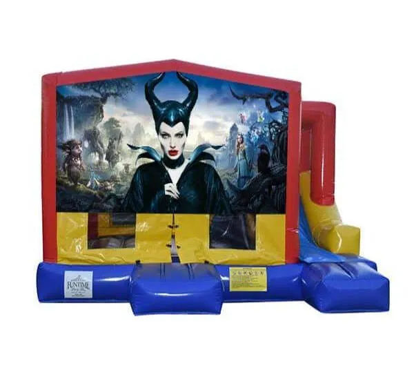 Maleficent Small External Slide Jumping Castle