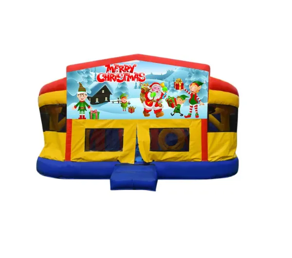 Christmas #8 Super Drop Combo Jumping Castle