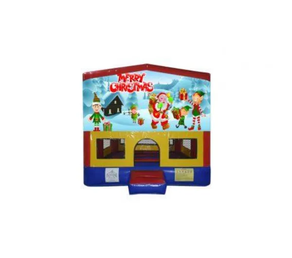 Christmas #8 Small Square Jumping Castle