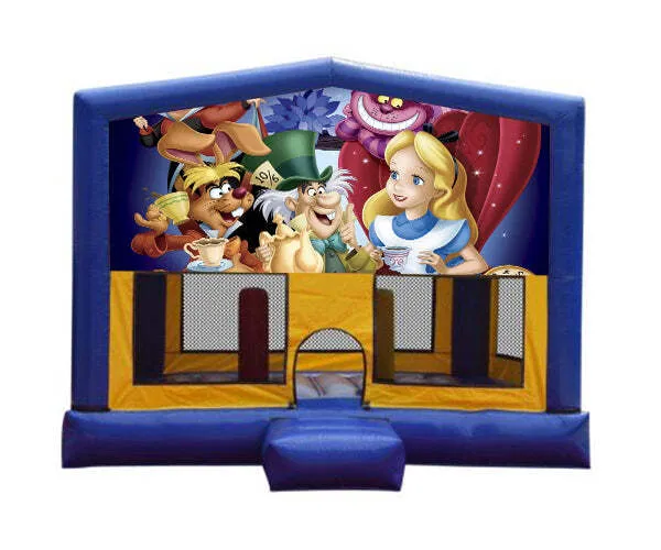 Alice in Wonderland #1 Medium Combo Jumping Castle