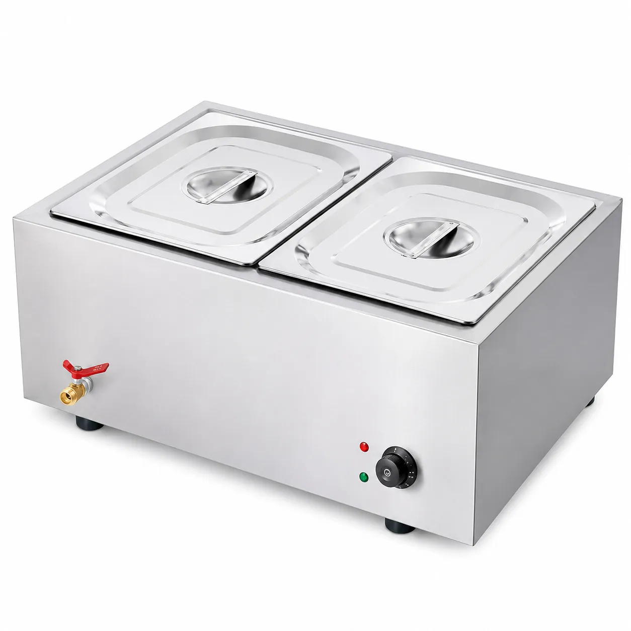 2 Pan Electric Bain Marie Food Warmer