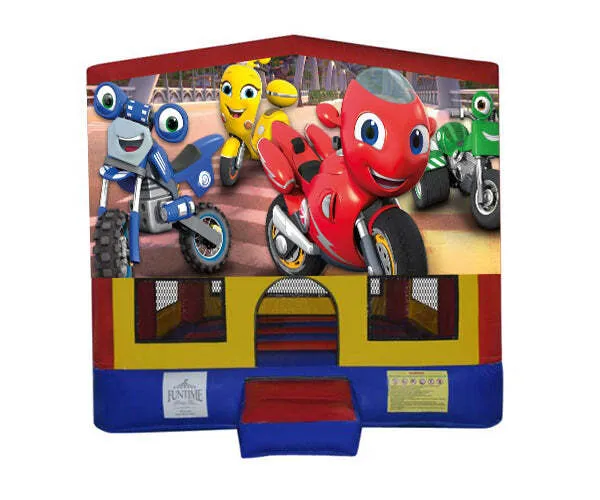 Ricky Zoom Small Square Jumping Castle