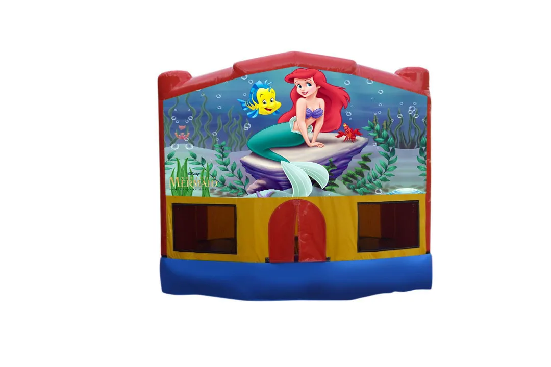 Little Mermaid Small Combo Jumping Castle