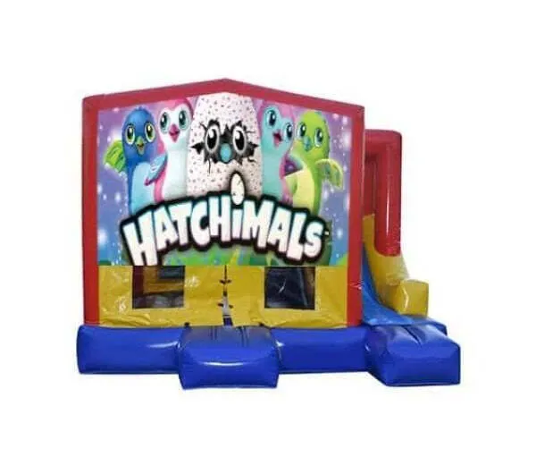 Hatchimals Small External Slide Jumping Castle
