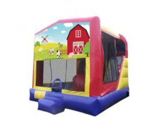 Farm Animals Extra Large Combo Jumping Castle