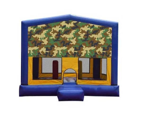 Army - Camouflage Medium Combo Jumping Castle