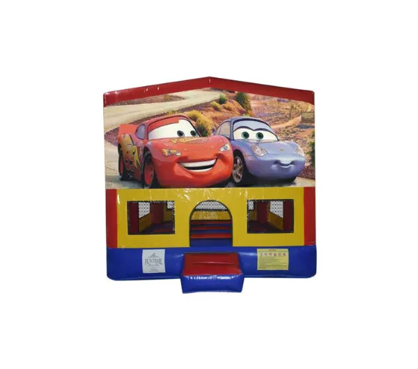 Cars Small Square Jumping Castle
