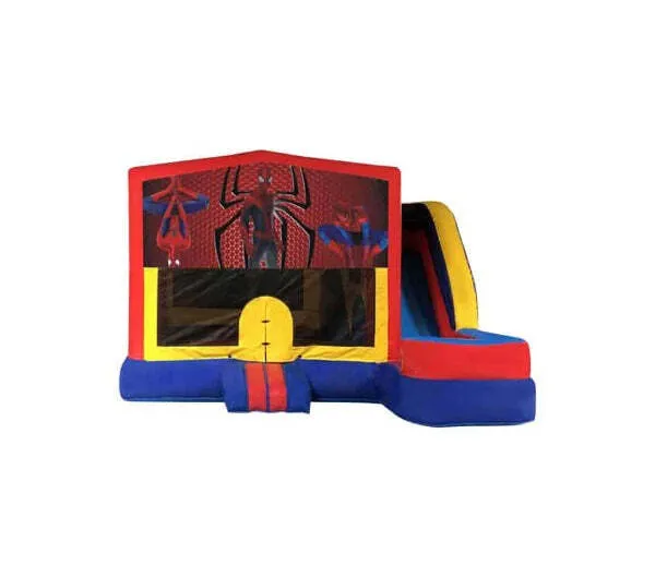Spiderman Medium External Slide Jumping Castle