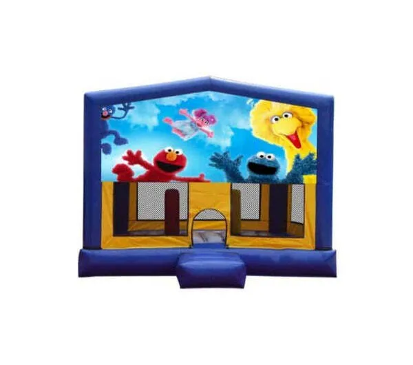 Sesame Street Medium Combo Jumping Castle