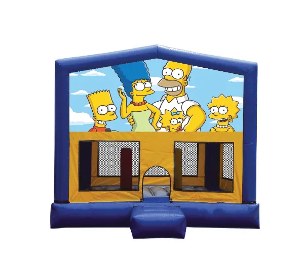 The Simpsons Medium Combo Jumping Castle