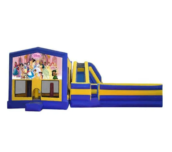 Disney Princess Obstacle Mega Combo Jumping Castle
