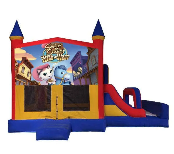 Sheriff Callies Mega Combo Jumping Castle