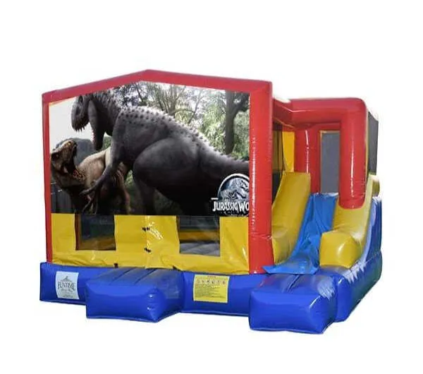 Jurassic Small External Slide Jumping Castle