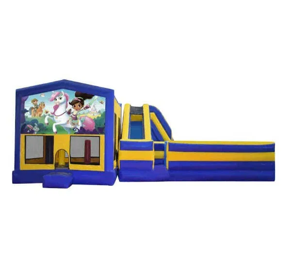 Nelia the Princess Knight Obstacle Mega Combo Jumping Castle