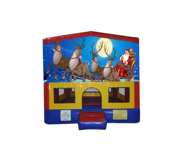 Christmas #3 Small Square Jumping Castle