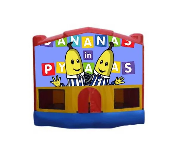 Bananas in Pyjamas Small Combo Jumping Castle