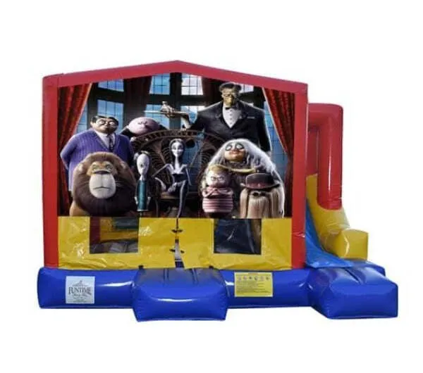 The Adams Family Small External Slide Jumping Castle