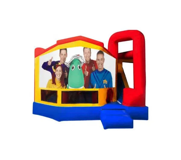 Wiggles Medium Internal Slide Jumping Castle