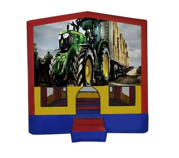 John Deere - Farming Small Square Jumping Castle